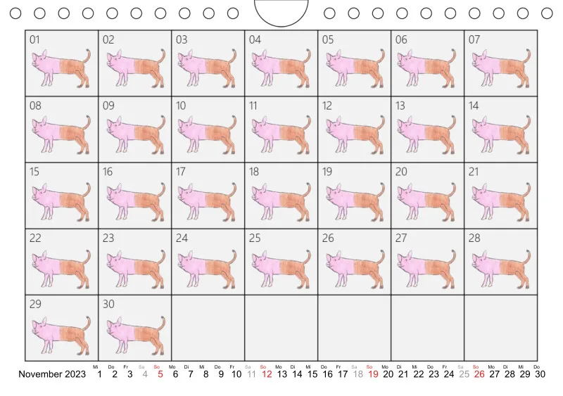 Schweinehund Kalender 2023