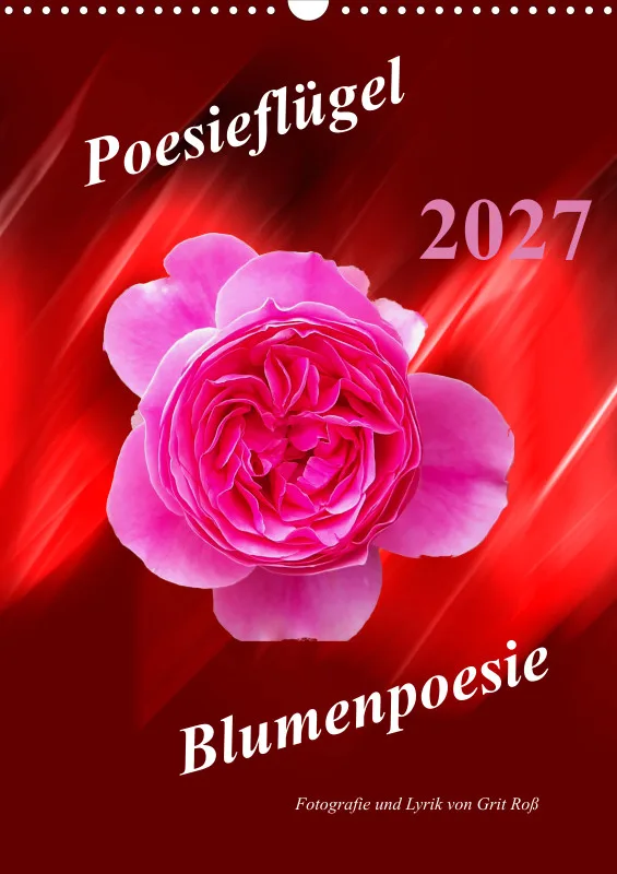 Familienplaner Poesieflügel - Blumenpoesie