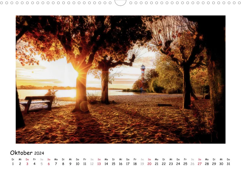 Hamburg - meine Perle Kalender 2024 Querformat DIN A3