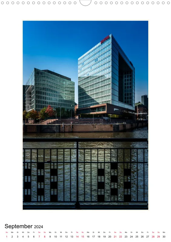 Hamburg - meine Perle Kalender 2024 DIN A3 Hochformat