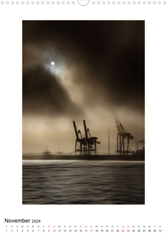 Hamburg - meine Perle Kalender 2024 DIN A3 Hochformat