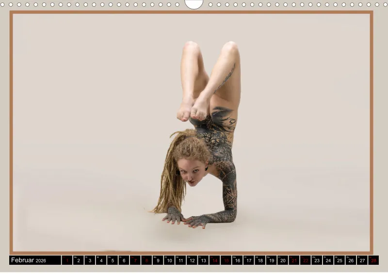 Sari Nude - Bewegung. Spannung. Sinnlichkeit. – Akt in vollendeter Dynamik