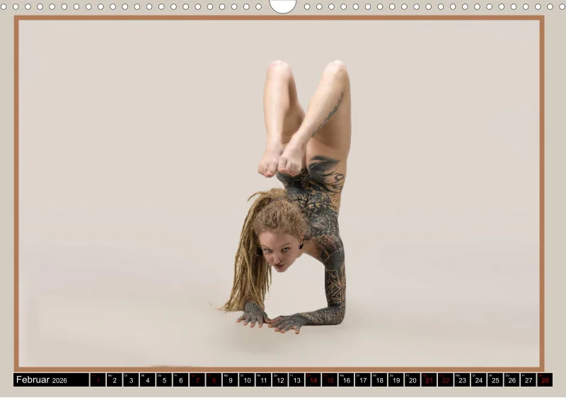 Sari Nude - Bewegung. Spannung. Sinnlichkeit. – Akt in vollendeter Dynamik