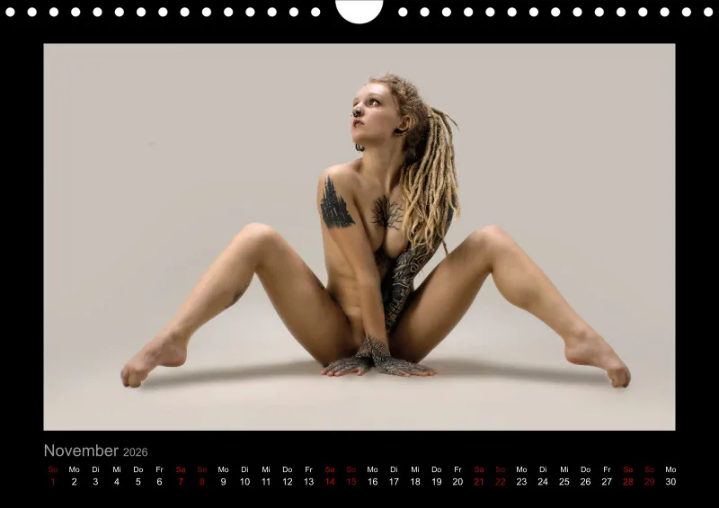 Sari Nude - Bewegung. Spannung. Sinnlichkeit. – Akt in vollendeter Dynamik
