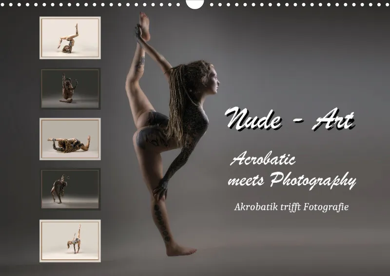 Sari Nude - Bewegung. Spannung. Sinnlichkeit. – Akt in vollendeter Dynamik