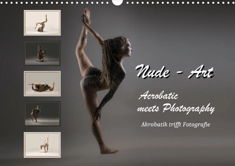 Sari Nude - Bewegung. Spannung. Sinnlichkeit. – Akt in vollendeter Dynamik