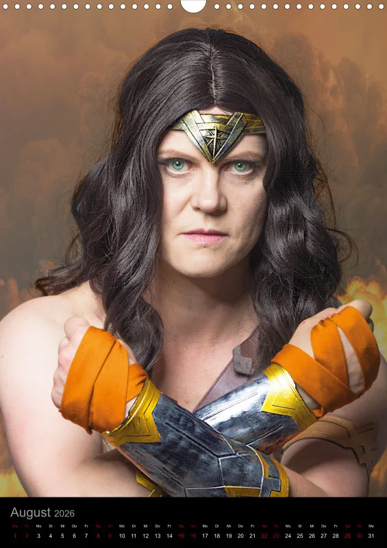 Heldinnen-Momente für das ganze Jahr – der Wonder-Woman-Cosplay-Kalender