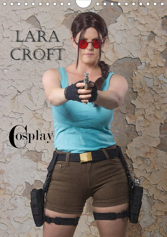 Zeitlose Eleganz trifft Abenteuer – der Lara-Croft-Cosplay-Kalender