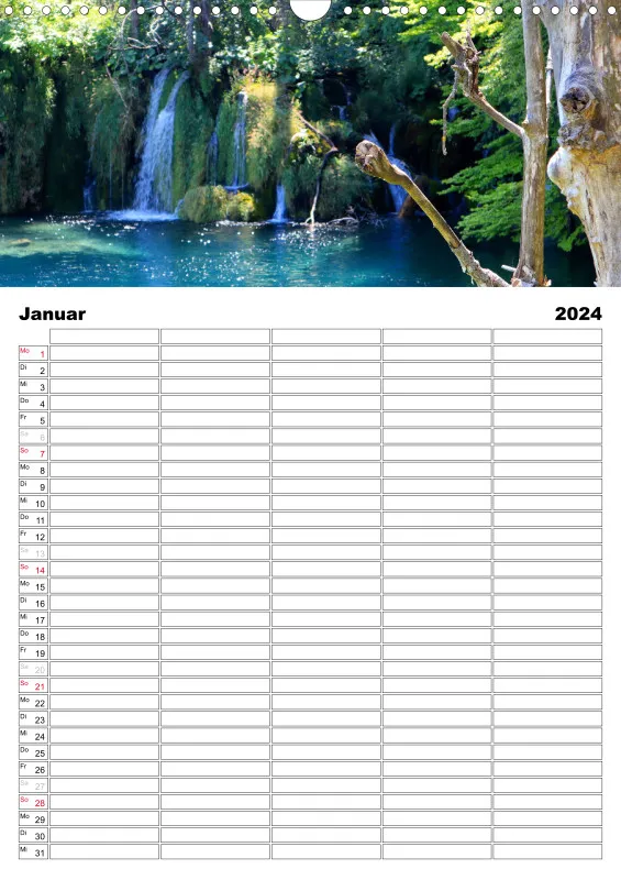 2024 Familienplaner Kroatien