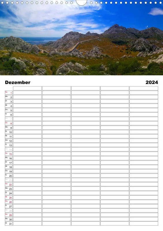 2024 Familienplaner Kroatien