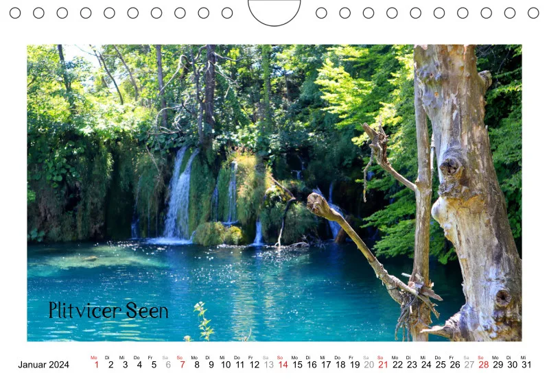 2024 Fotokalender Kroatien quer hell