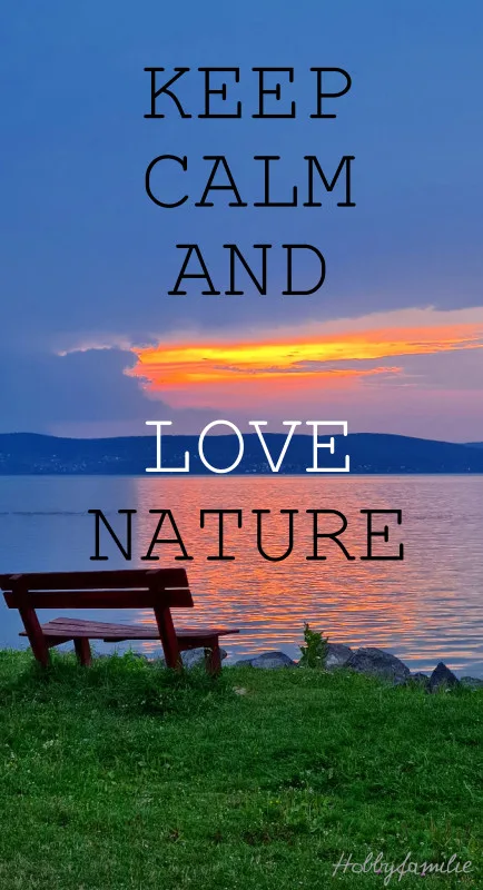 Love Nature Grußkarte