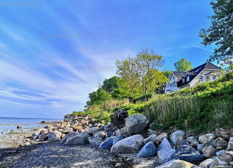Grußkarte Strand Katharinenhof