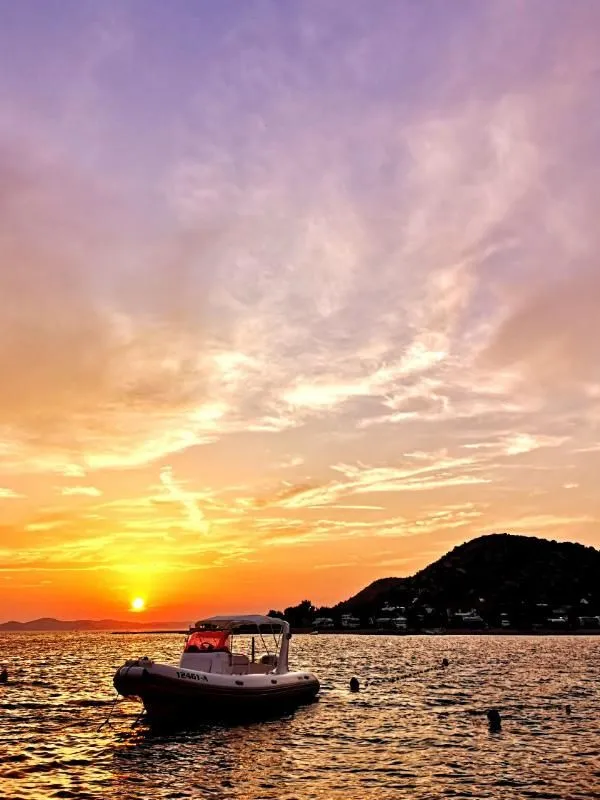 Adria Sunset Leinwand 60x80