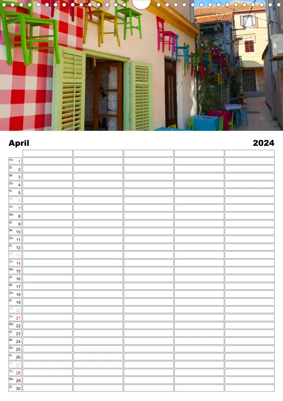 2024 Familienplaner Kroatien