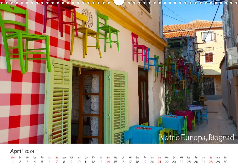 2024 Fotokalender Kroatien A3