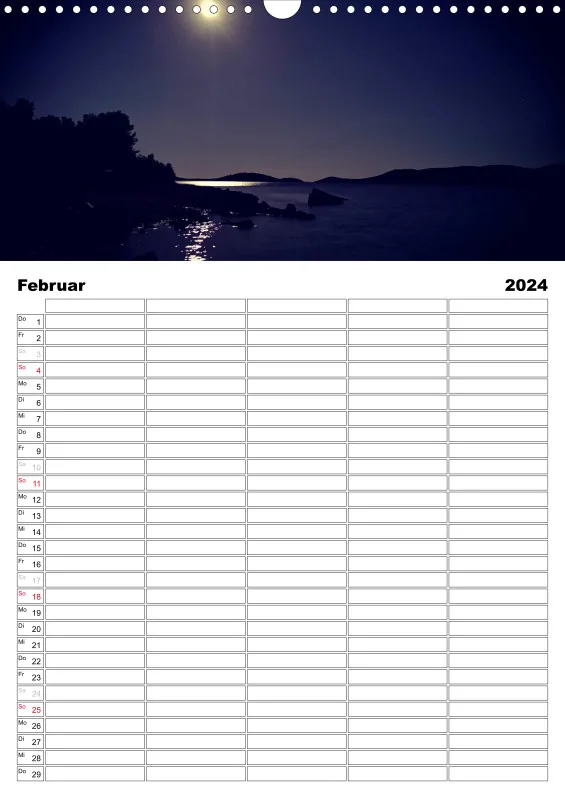 2024 Familienplaner Kroatien