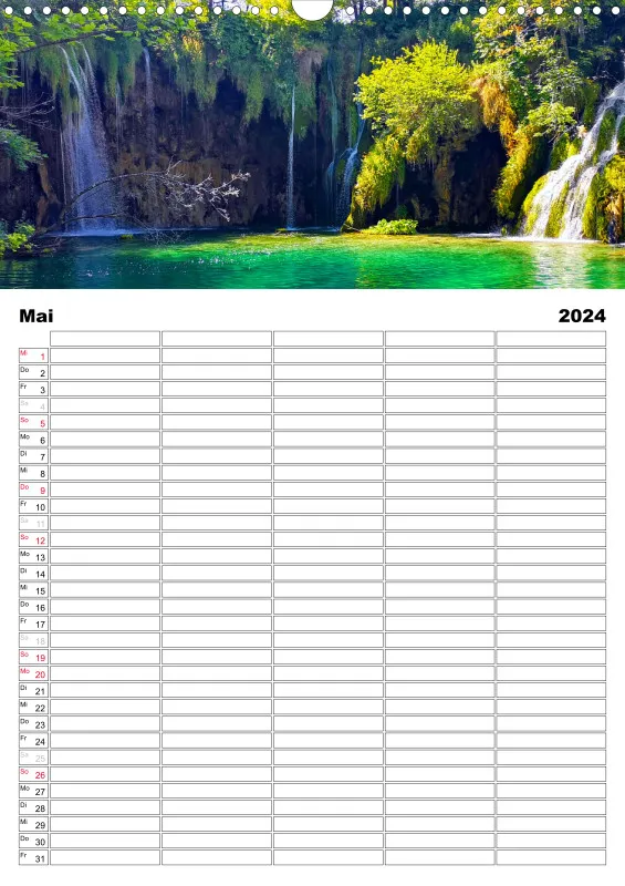 2024 Familienplaner Kroatien