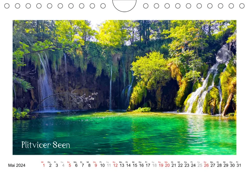 2024 Fotokalender Kroatien quer hell