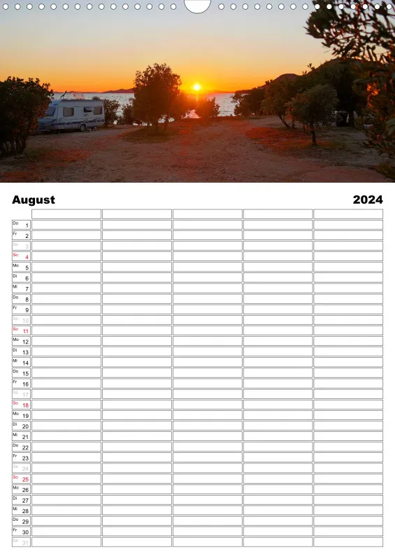 2024 Familienplaner Kroatien