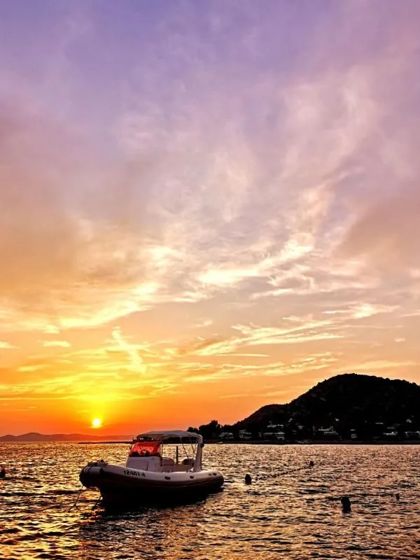 Adria Sunset Leinwand 60x80