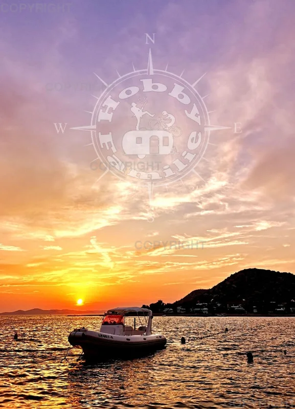 Grußkarte Adria Sunset A6