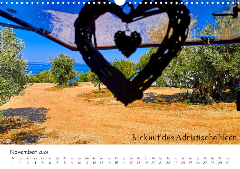 2024 Fotokalender Kroatien A3