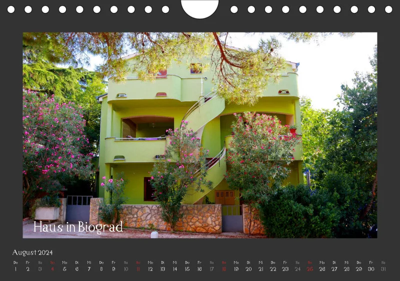 2023 Fotokalender Kroatien quer dunkel