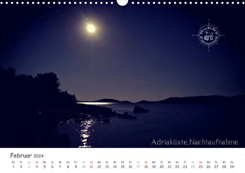 2024 Fotokalender Kroatien A3