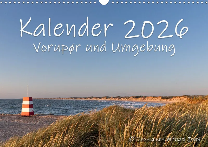 Kalender Vorupør und Umgebung 2026, A3