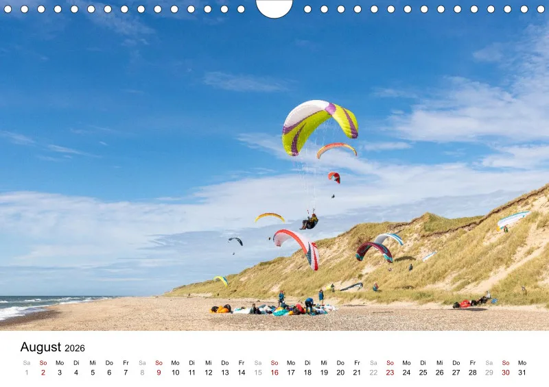 Kalender Vorupør und Umgebung 2026, A4