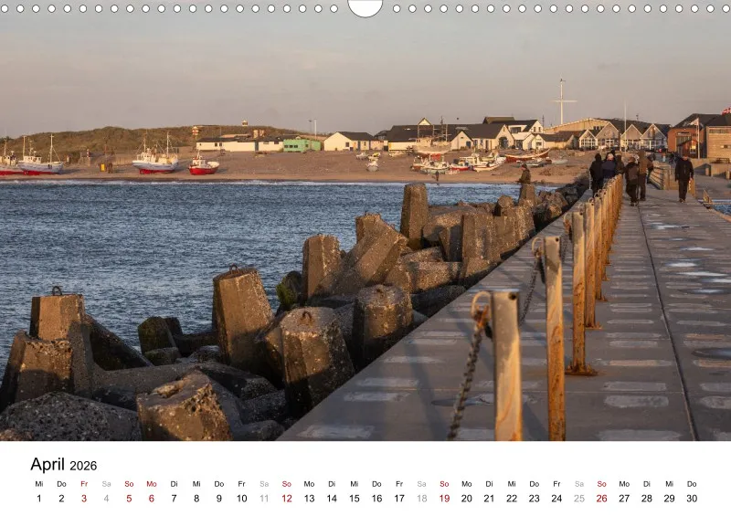 Kalender Vorupør und Umgebung 2026, A3