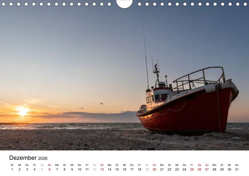 Kalender Vorupør und Umgebung 2026, A4
