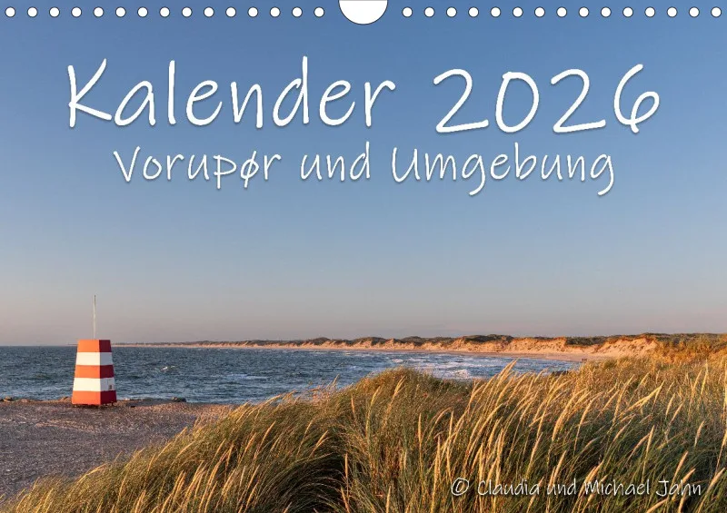 Kalender Vorupør und Umgebung 2026, A4