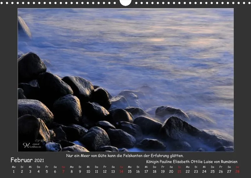 Holistic Arts Meeres-Kalender 2021 - Viel Meer A3