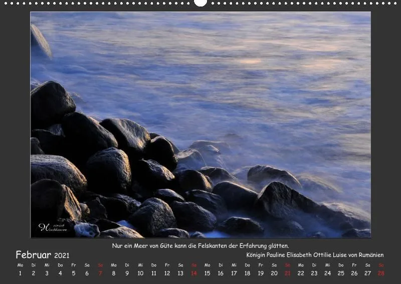 Holistic Arts Meeres-Kalender 2021 - Viel Meer A2