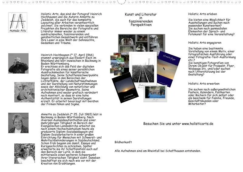 Holistic Arts Rheinfall-Kalender 2021 - Lebendiges Wasser A2