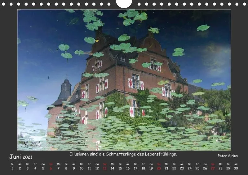 Holistic Arts Spiegelungen-Kalender 2021 - Illusionen A4