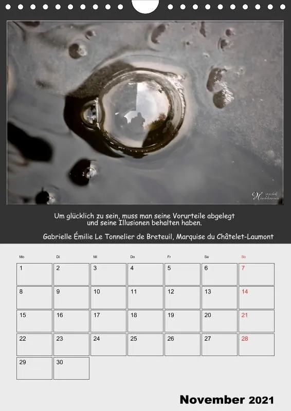 Holistic Arts Spiegelungen-Termin-Kalender 2021- Illusionen