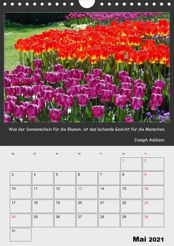 Holistic Arts Jahreszeiten Termin-Kalender 2021 - Jahreszeiten