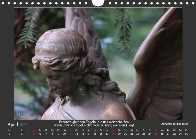 Holistic Arts Engel-Kalender 2021 - Himmelsboten A4