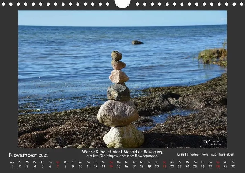 Holistic Arts Strand-Kalender 2021 - Strandgut A4
