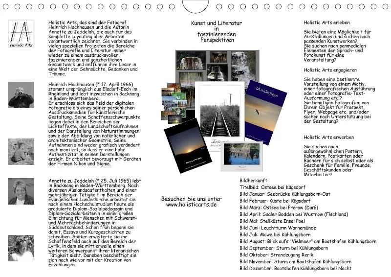 Holistic Arts Meeres-Kalender 2021 - Viel Meer A4