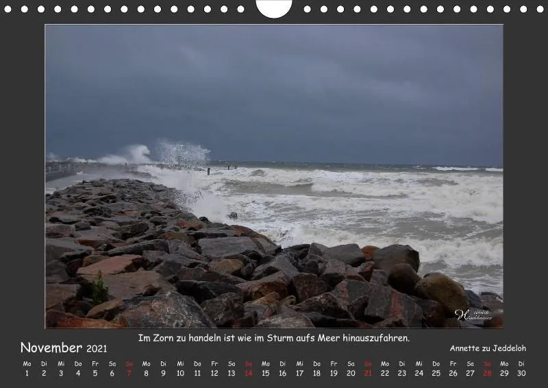 Holistic Arts Meeres-Kalender 2021 - Viel Meer A4