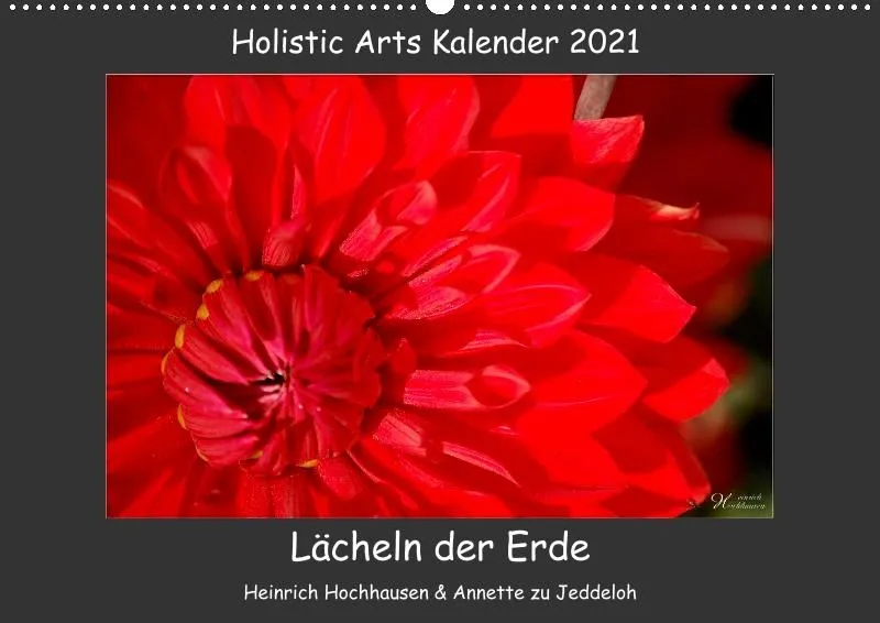 Holistic Arts Blumen-Kalender 2021 - Lächeln der Erde A2