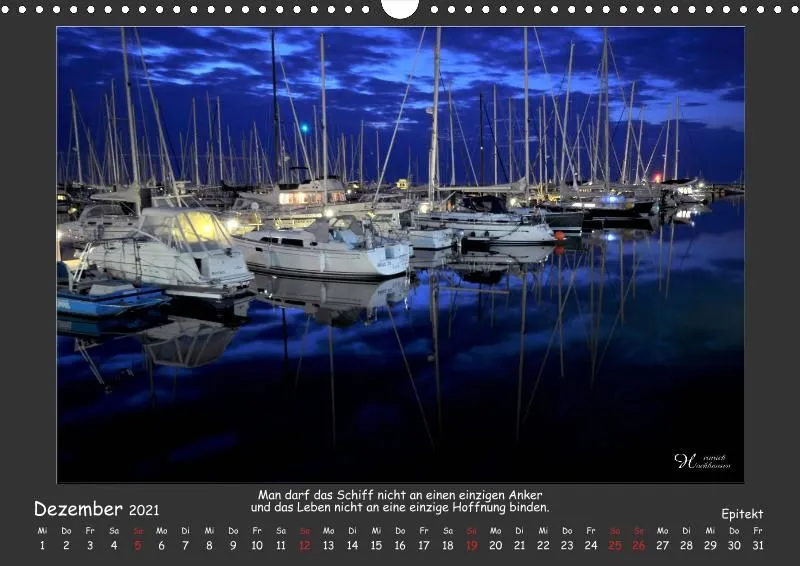 Holistic Arts Meeres-Kalender 2021 - Viel Meer A3