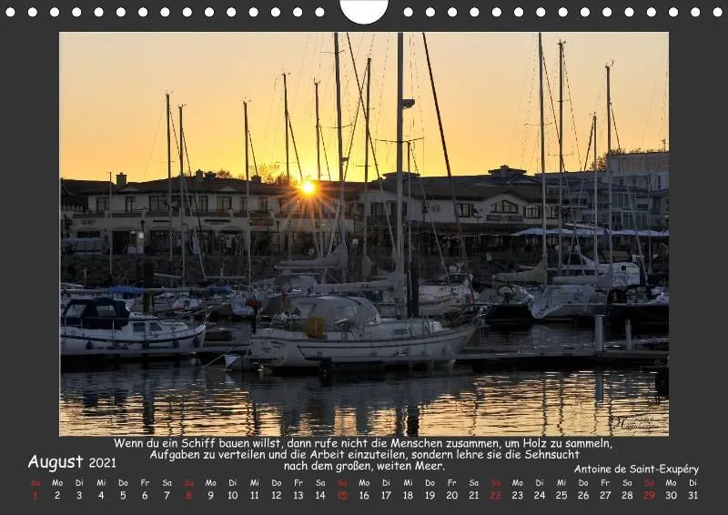 Holistic Arts Meeres-Kalender 2021 - Viel Meer A4