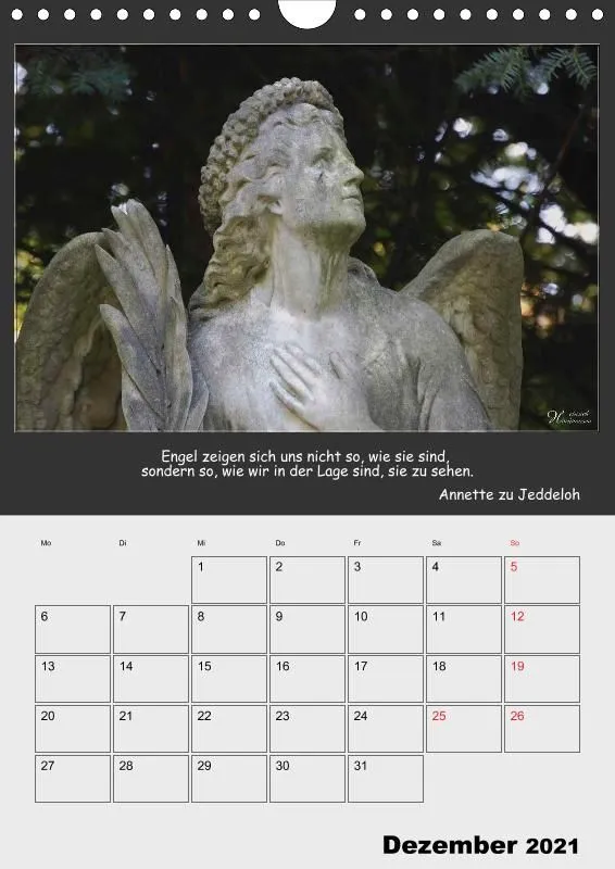 Holistic Arts Engel-Termin-Kalender 2021 - Himmelsboten