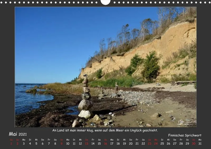Holistic Arts Meeres-Kalender 2021 - Viel Meer A3
