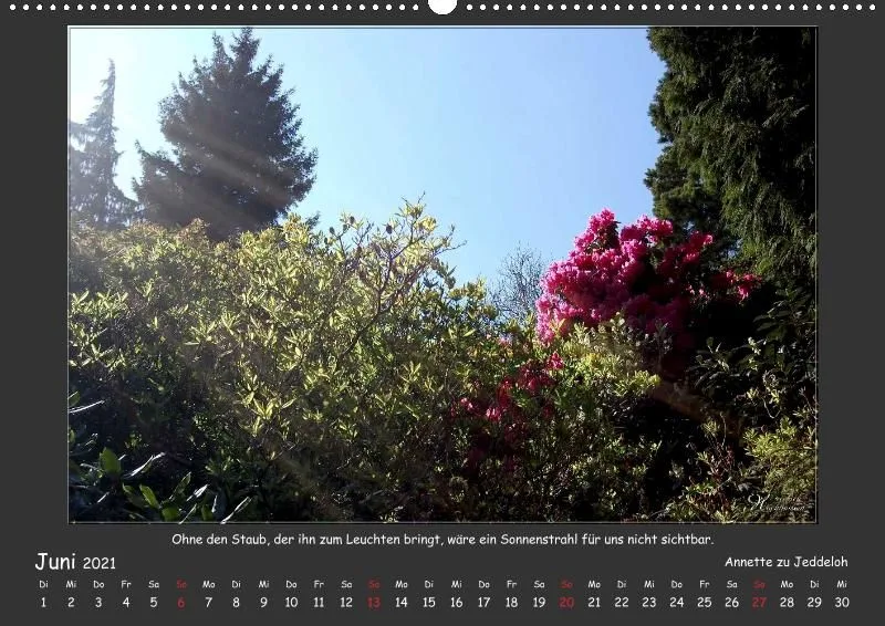 Holistic Arts Jahreszeiten Kalender 2021 - Jahreszeiten A2